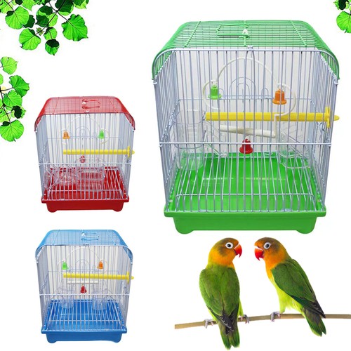 Small parakeet wire bird cage - parakeet,