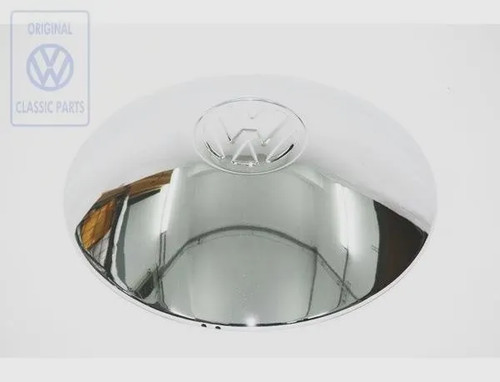 Domed hubcap chrome genuine - domed, chrome,