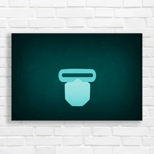 Minimalist abstract teal - minimalist,