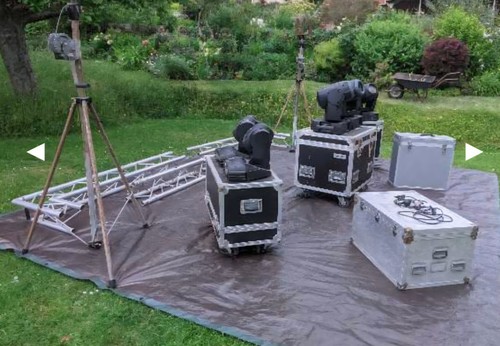 Event stage lighting rig - , and
