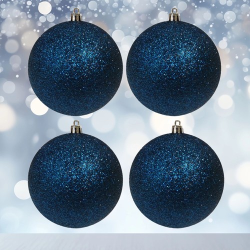 Large christmas baubles 10cm - 4,