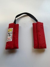 JANE PUSHCHAIR OR CARSEAT SHOULDER HARNESS PADS IN RED