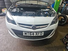2012 - 2015 Vauxhall Astra Mk6 J FL - Front Bumper In White Z40R With Some Marks