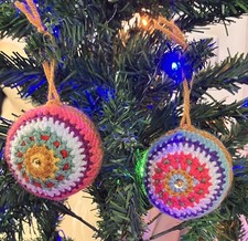 NEW 2 Large hand crochet