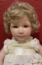 Gorgeous Porcelain  Artist Doll Looks Real