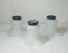 3 Vintage Antique Style White