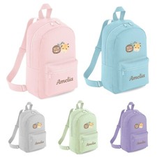 Personalised Toddler Backpack Rucksack for Nursery Bag Baby Kids Boys Jungle