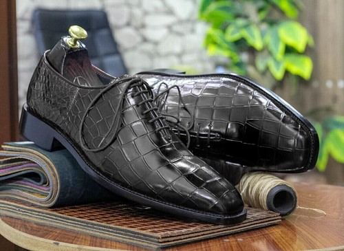 Mens handmade pure black - mens,