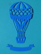 Hot air balloon, metal die cutter
