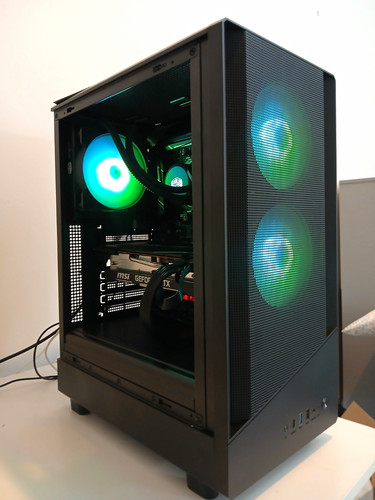 Custom black rgb gaming - custom,