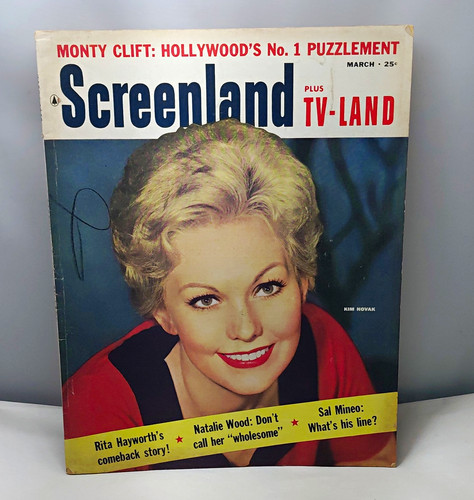 Screenland magazine march 1957 - magazine,