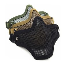 Tactical Steel Mesh Half Face