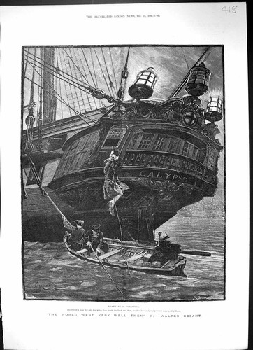 Old 1886 ship - ship, lights