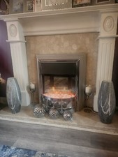 wall fireplace electric heater