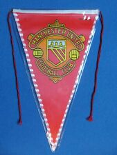 Vintage Manchester United FC Football Pennant