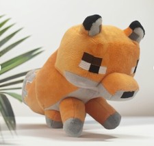 18cm Orange Fox Minecraft