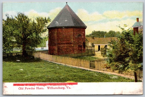 Old powder horn williamsburg - horn,