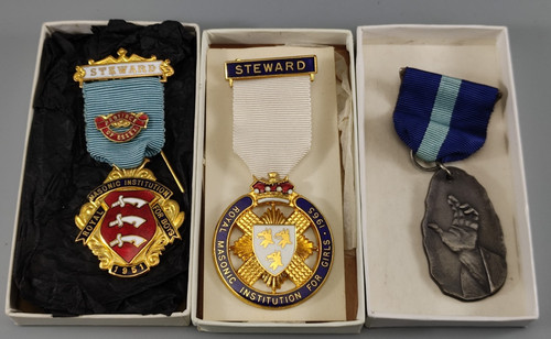 Vintage masonic medals - 3,