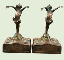 Art Nouveau Bronze Clad THE