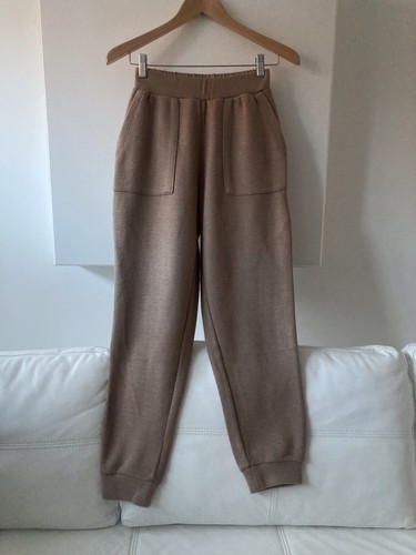 Zara knit joggers mauve - knit, m