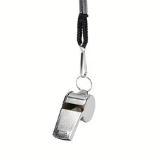 2pc METAL REFEREE WHISTLE WITH