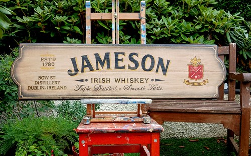 Hand made vintage - hand, jameson