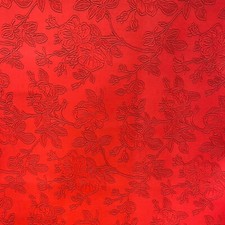 FLOWER Faux Leather Fabric