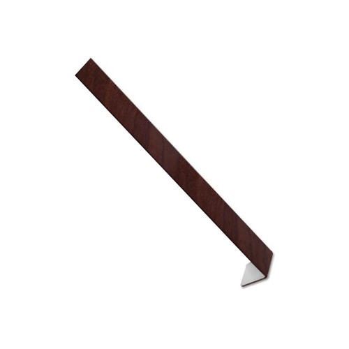 Rosewood upvc fascia - rosewood,