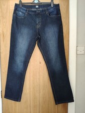 Blue Mens Straight Leg Jeans Size 36R Union Blues