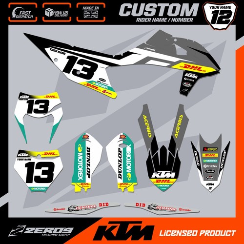 Ktm motocross graphics - ktm, custom