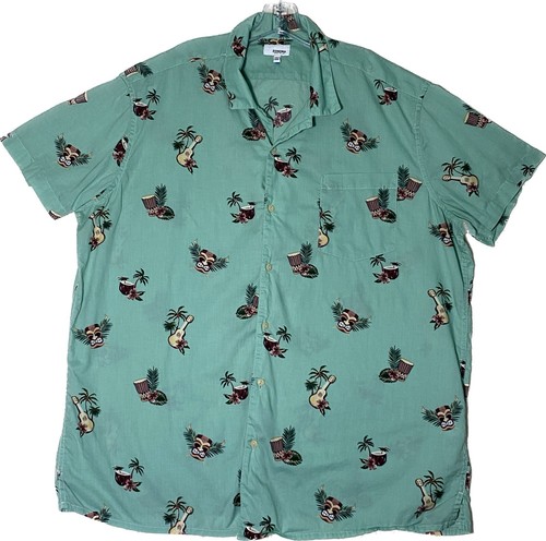 Hawaiian aloha shirt - hawaiian, tiki