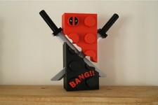 Dead Pool Lego Brick