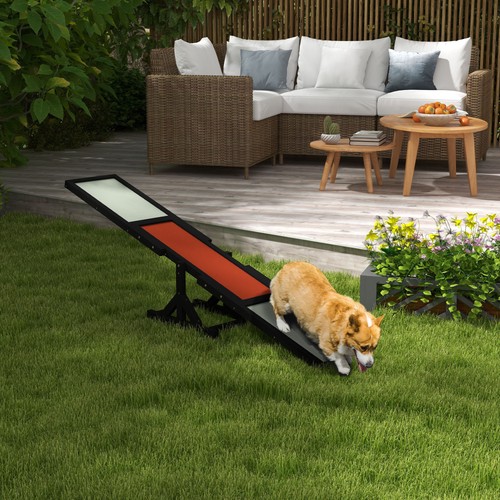 Wooden pet seesaw - wooden,