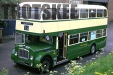 35mm Slide Eastern National Bristol FLF6G ECW 2614 AVX975G 1974 Original