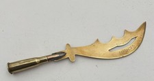 WW1 Brass Trench Art Letter
