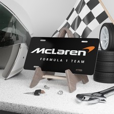 McLaren 2025 Logo Vanity Plate