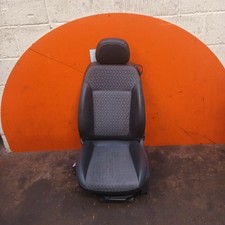Vauxhall Corsa D Seat Front 3 Door Passengers Nearside Half Leather 2006-2014