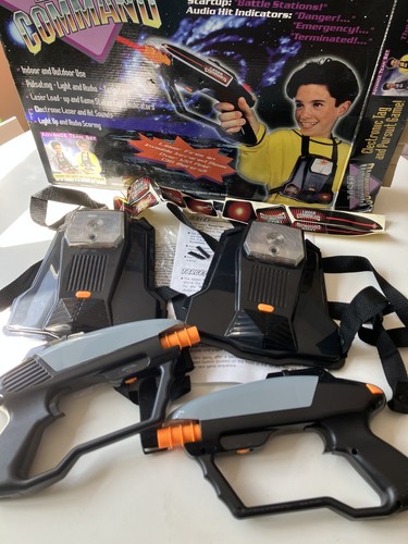 Laser command tag game - command,