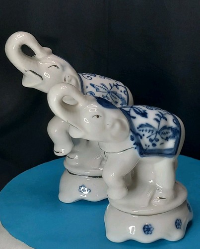 Vtg elephant figurines - vtg, 2