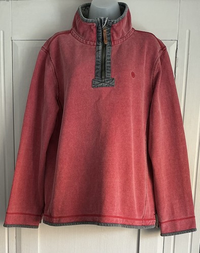 Fat face red zip - red, 1/4
