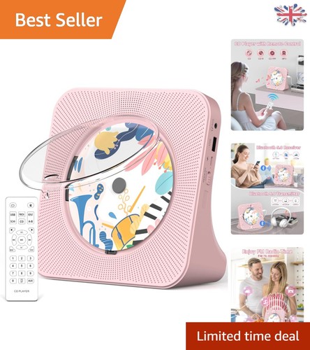Elegant pink music player - pink, cd