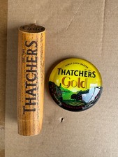 Thatchers Gold Handle & Badge