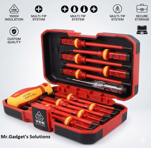 13pc magnetic screwdriver - 13pc,