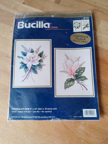 Vintage bucilla crewel kit - vintage,