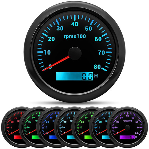 85mm marine lcd - lcd, tachometer