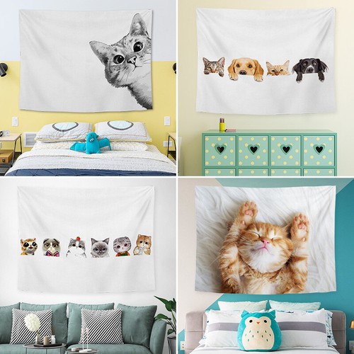 Cat background cloth - cat,