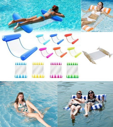 Inflatable floating lounge - floating, bed