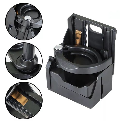 Front cup holder - front, black
