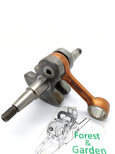 Crankshaft crank for makita - crankshaft,