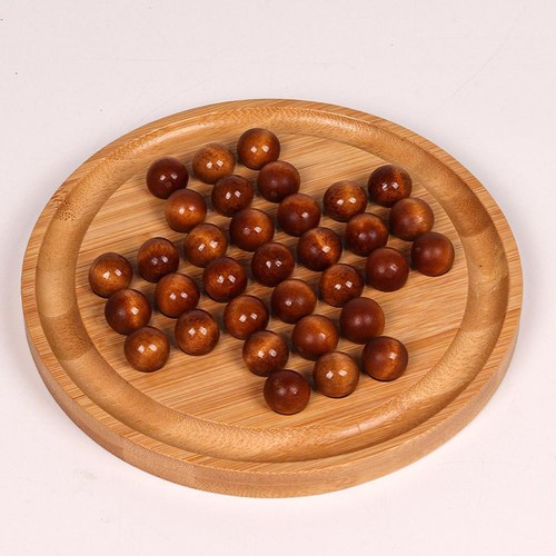 Classical wooden solitaire - wooden,